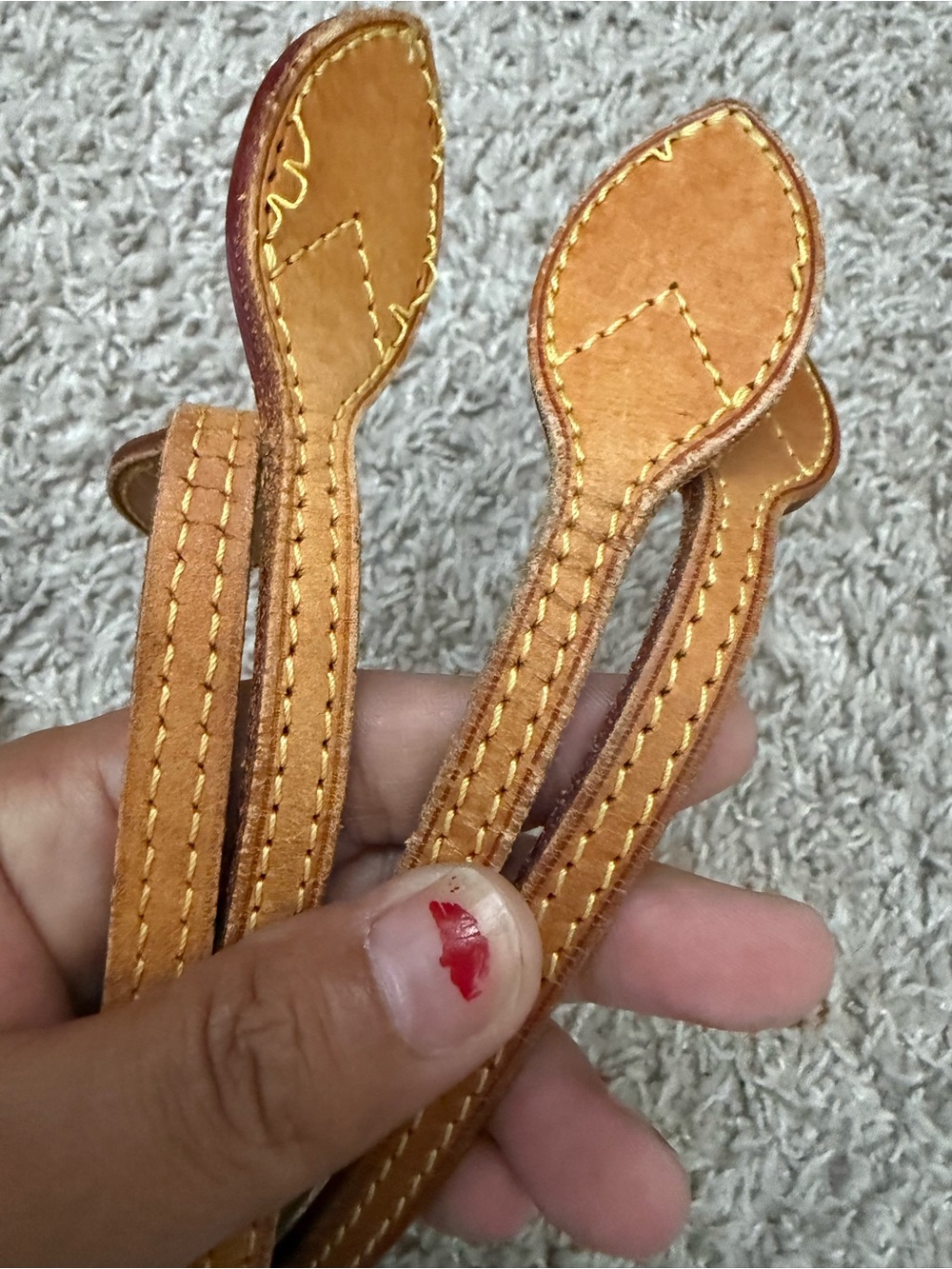 - Louis Vuitton never full PM straps B46 - Picture 5 of 6